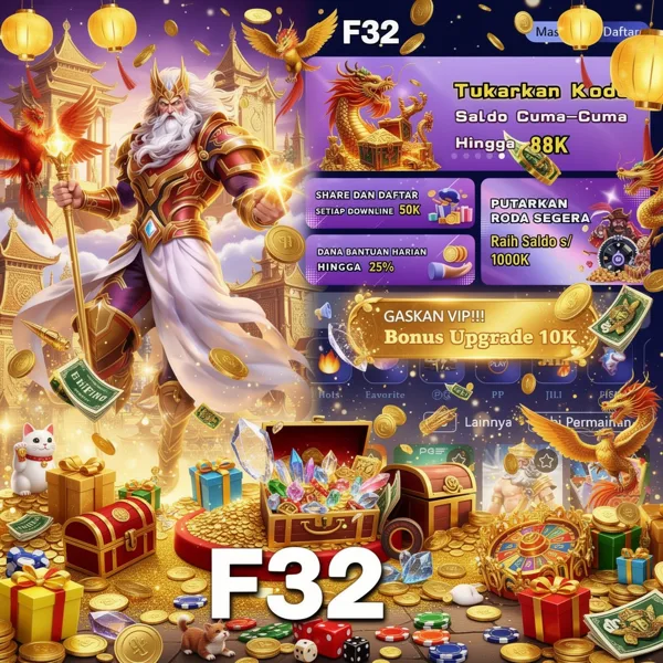 F32 2026 Slot Gacor RTP Tinggi