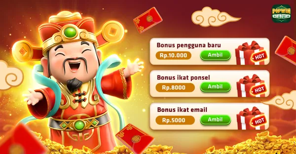 POPWIN Bonus Member Baru 100%